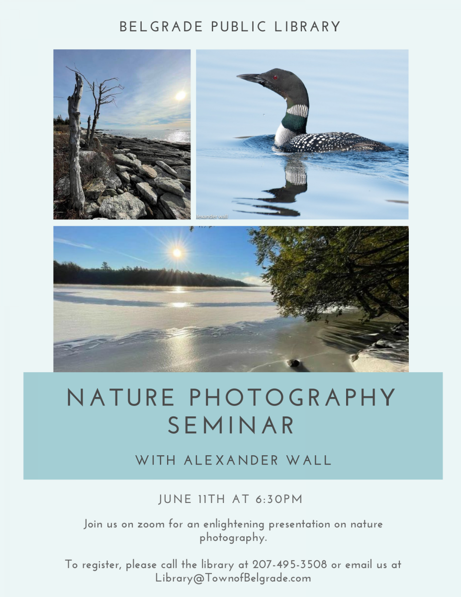 Nature Photography Seminar Flyer